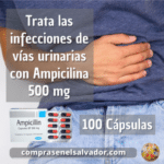 Sin infecciones con Ampicilina 500mg Saimed