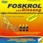 Energizate con FOSKROL con Ginseng Vial Bebible