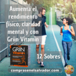 Combate el agotamiento con GRIIN VITAMIN energía natural para tu bienestar
