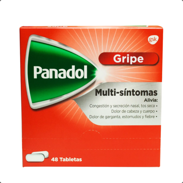 Panadol Multi-síntomas Gripe - 24 Sobres de 2 Tabletas