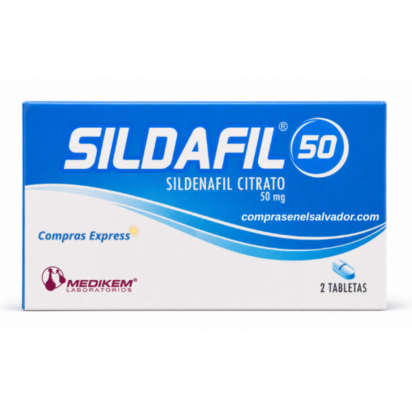 SILDAFIL 50mg 6Pack - Potenciador Sexual de Confianza