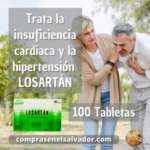 LOSARTAN ECOMED 50mg 100 Tabletas
