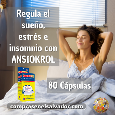 ANSIOKROL Tranquilizante Natural - Alivio del Estrés Seguro