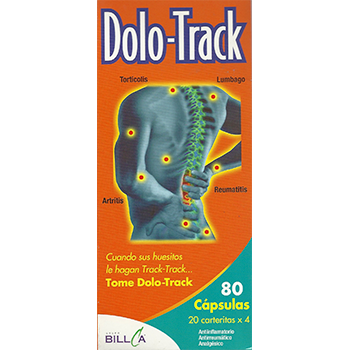 Dolo Track 80 Cápsulas para el dolor | Compras Express
