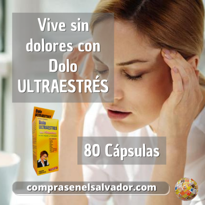Dolo ULTRAESTRES 80 Cápsulas - Bienestar Diario A Tu Alcance