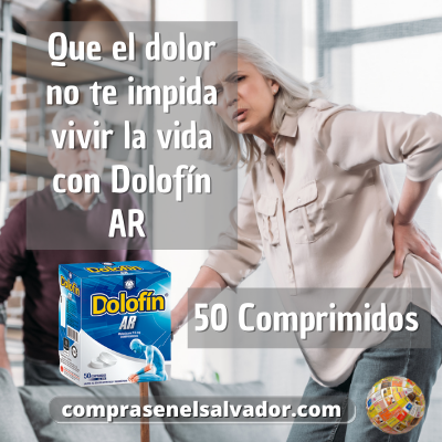 Dolofin AR 50 Tabletas - Apoyo para Dolor Articular y Muscular