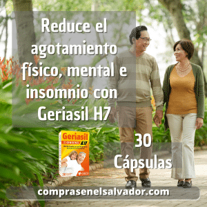 Geriasil H7 Cápsulas Duo Pack - Energía Diaria para Usted