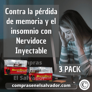 Nervidoce 25,000 D.A. Solución Inyectable - Tripack