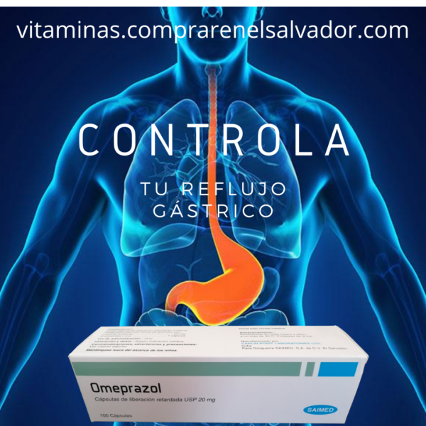 Omeprazol Saimed 20mg Cápsulas - Alivio Efectivo para la Acidez
