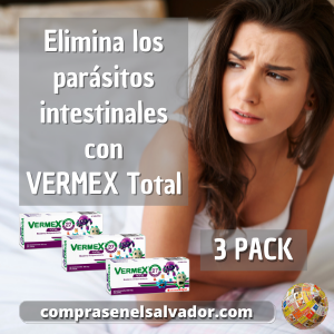 Vermex Total X 6 Tabletas para el Bienestar Intestinal