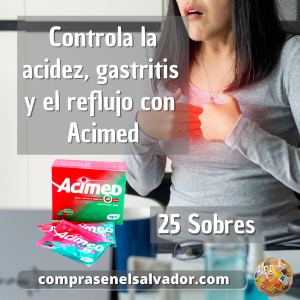 ACIMED Controla la Acidez - 25 sobres de cápsulas