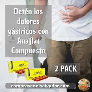 Anaflat Compuesto Tripack - 60 Grageas