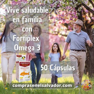 Fortiplex Omega 3 - 50 Softgels de Aceite Natural de Pescado