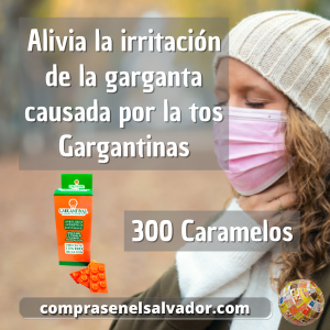 GARGANTINAS R.F. 5MG CARAMELO | 300 CARAMELOS