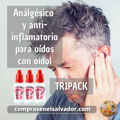 OIDOL Gotas para el Oído Tripack - Cuidado Auditivo Eficaz