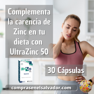 ULTRA ZINC 50 MG CÁPSULAS | 30 CÁPSULAS